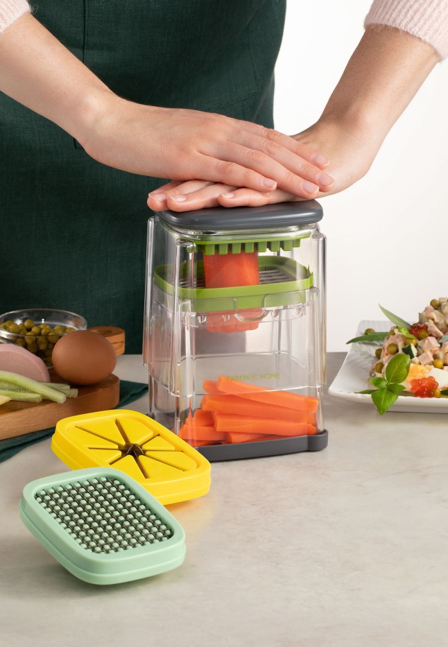 Купить Компактная овощерезка с насадками