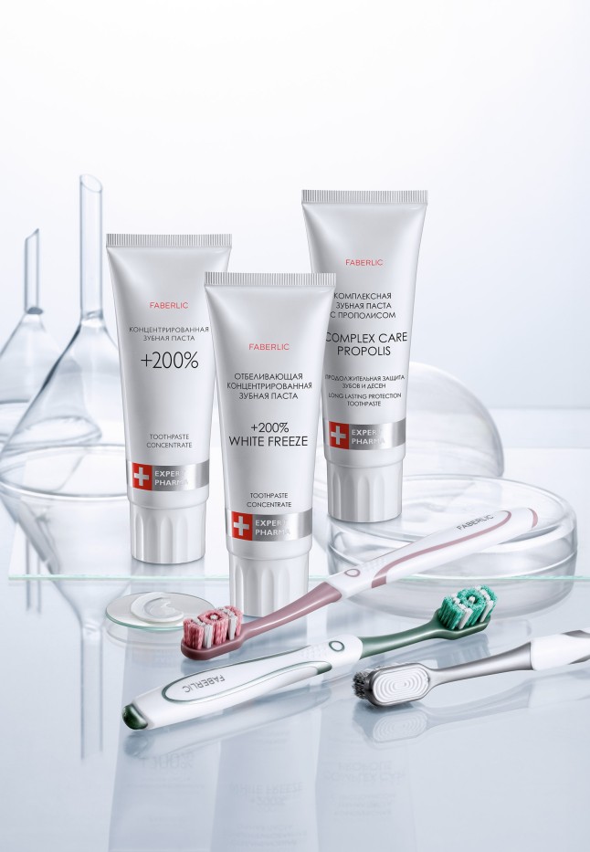 Заказать Зубная щетка с ионами серебра, цвет серый