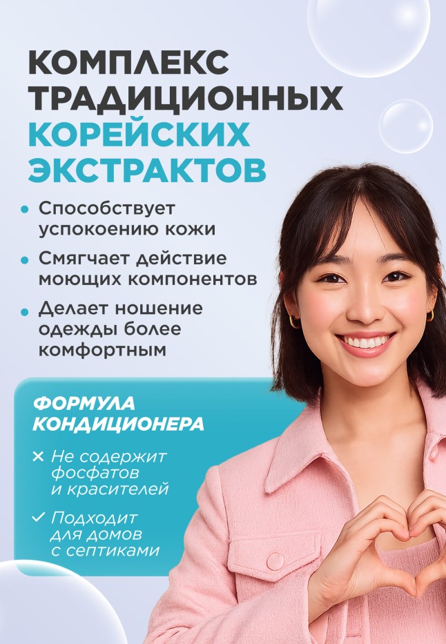 Состав Кондиционер-концентрат для белья «Нероли и гибискус» Soo-Yun