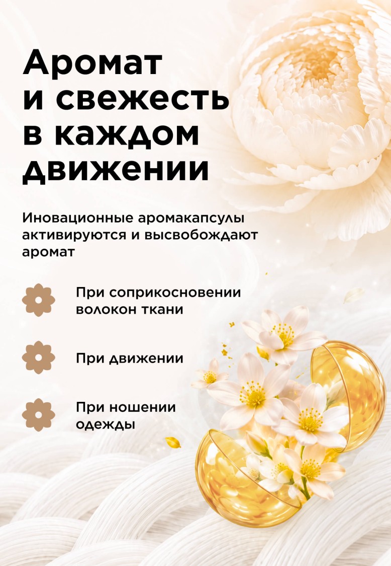 Фото Парфюм для стирки в гранулах «Роскошный букет»