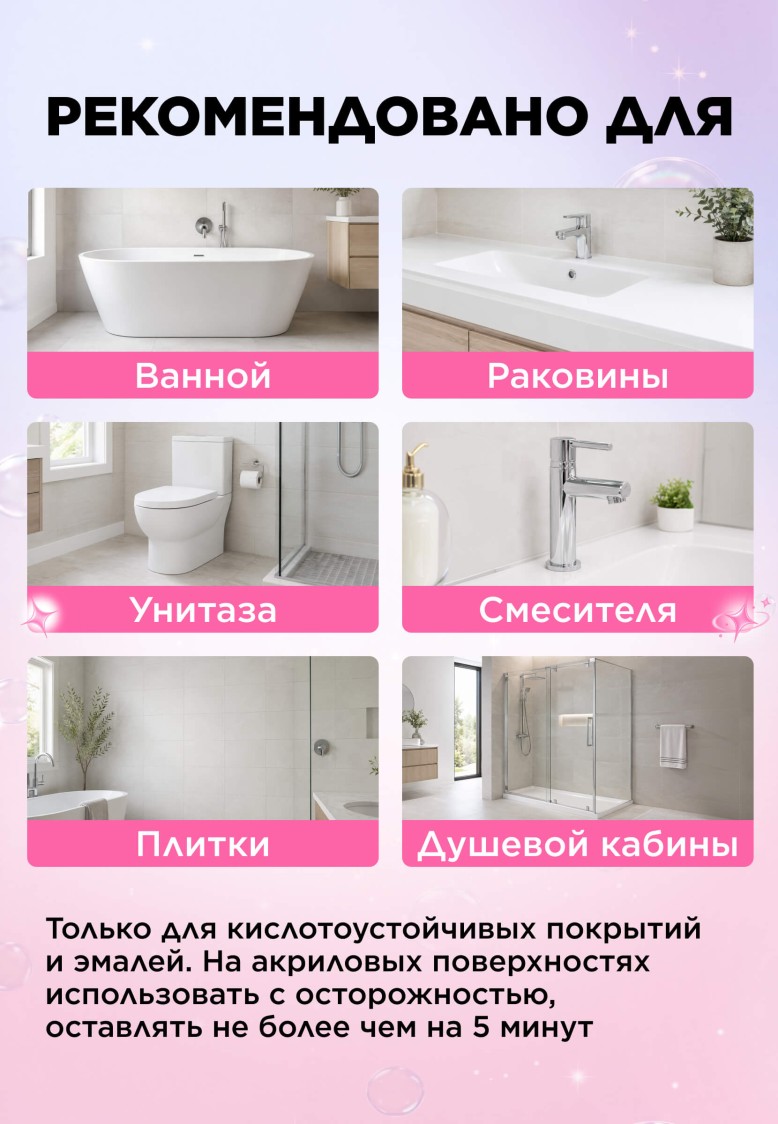 Инструкция Пенное средство «Антиналет» для туалета и ванной Soo-Yun