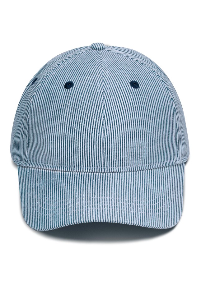 В Беларуси 600996 Кепка-бейсболка с эффектом мерцания, принт в полоску