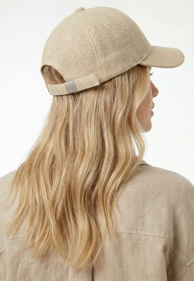 Заказать 600997 Кепка-бейсболка из соломки, цвет натуральный