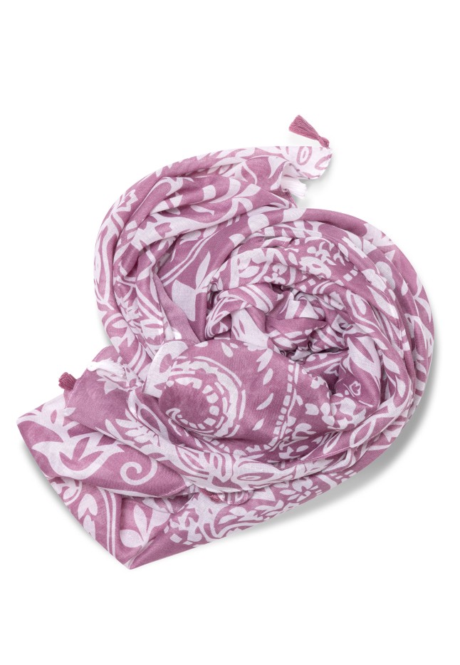 Отзывы 600998 Женский палантин, цвет лиловый