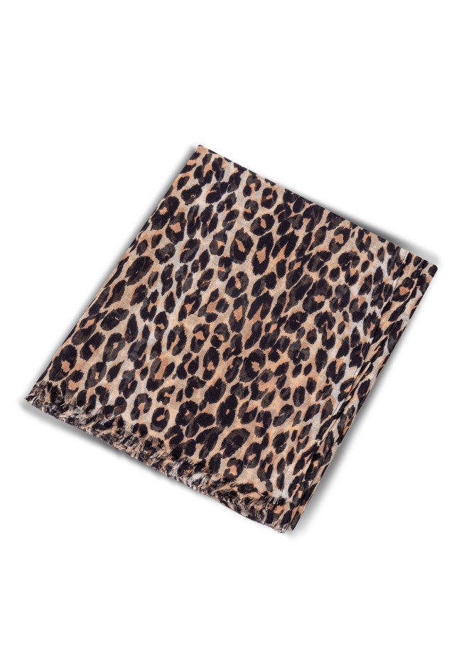 В Беларуси 600999 Женский палантин, анималистичный принт