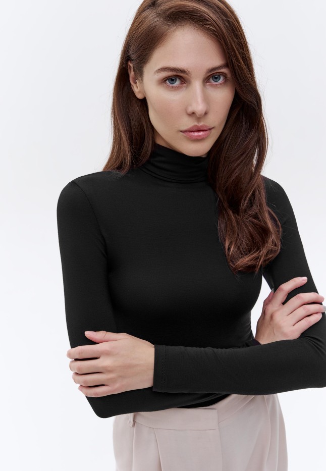 Заказать Водолазка, цвет чёрный