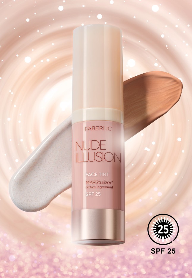 Купить Увлажняющий крем-тинт для лица Nude Illusion