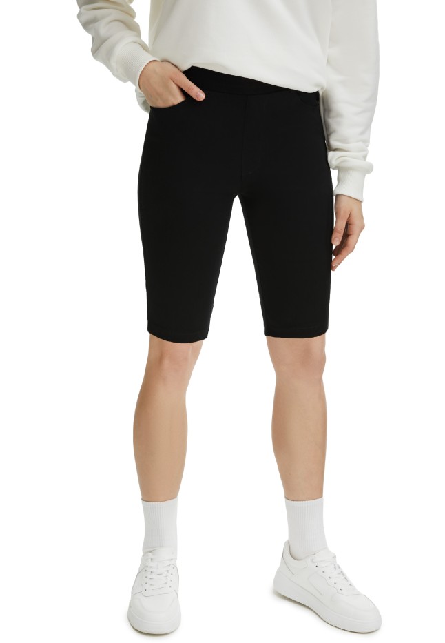 Купить Шорты-велосипедки, цвет черный