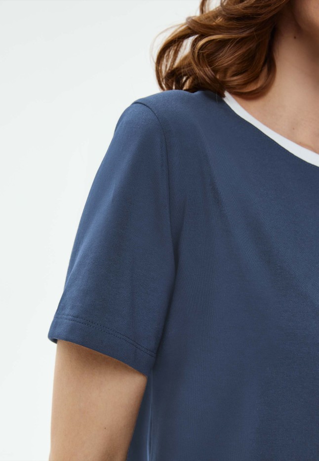 Фаберлик Женская футболка, цвет синий