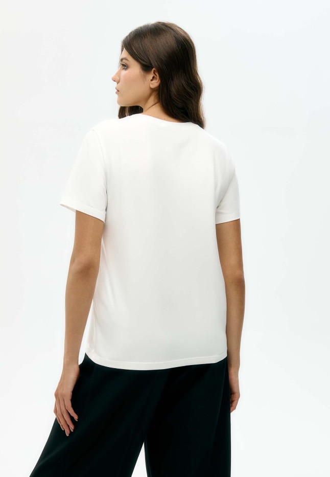 Заказать Женская футболка «Цветы», принт «Гербера»