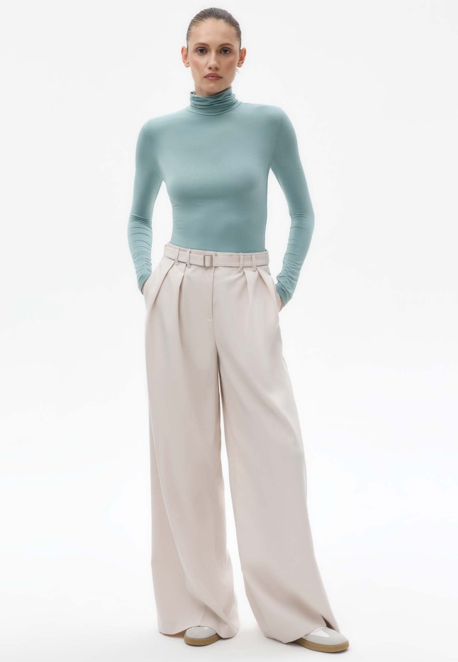 Купить Водолазка женская, цвет светло-бирюзовый