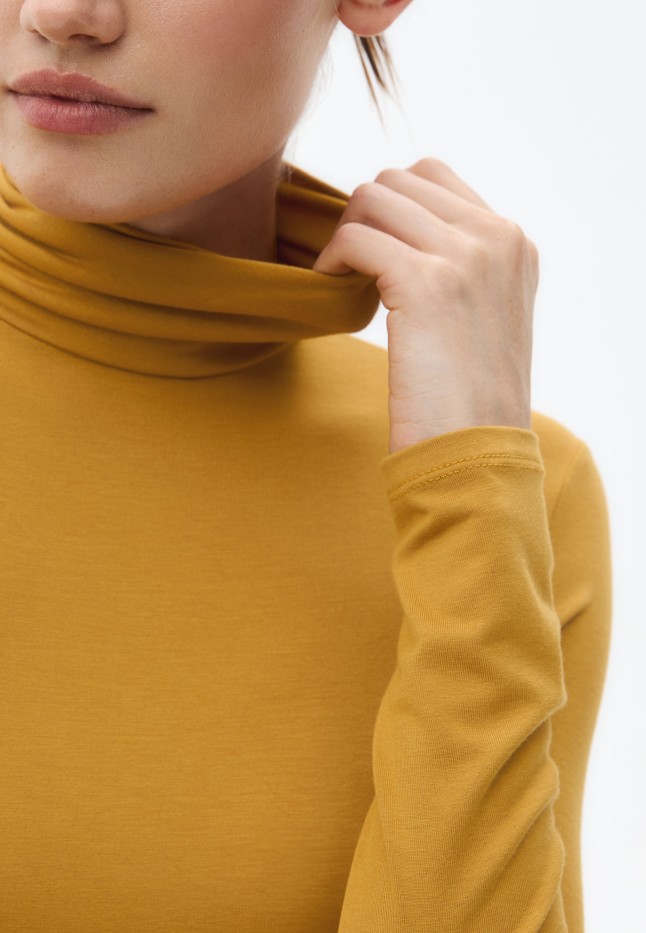 Отзывы Водолазка женская, цвет медовый