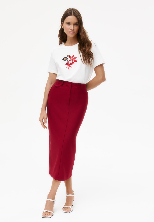 В Беларуси Футболка с цветочным принтом «Экзотик»