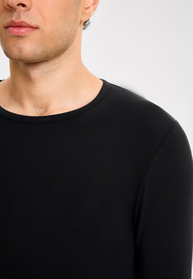 Отзывы Мужской лонгслив, цвет черный