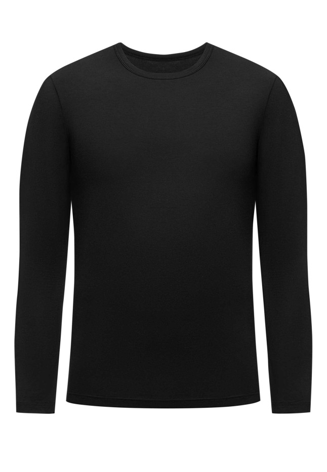 Состав Мужской лонгслив, цвет черный