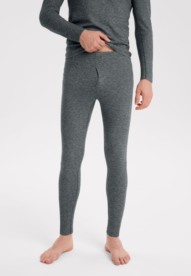 Фаберлик Мужские кальсоны, цвет черный меланж