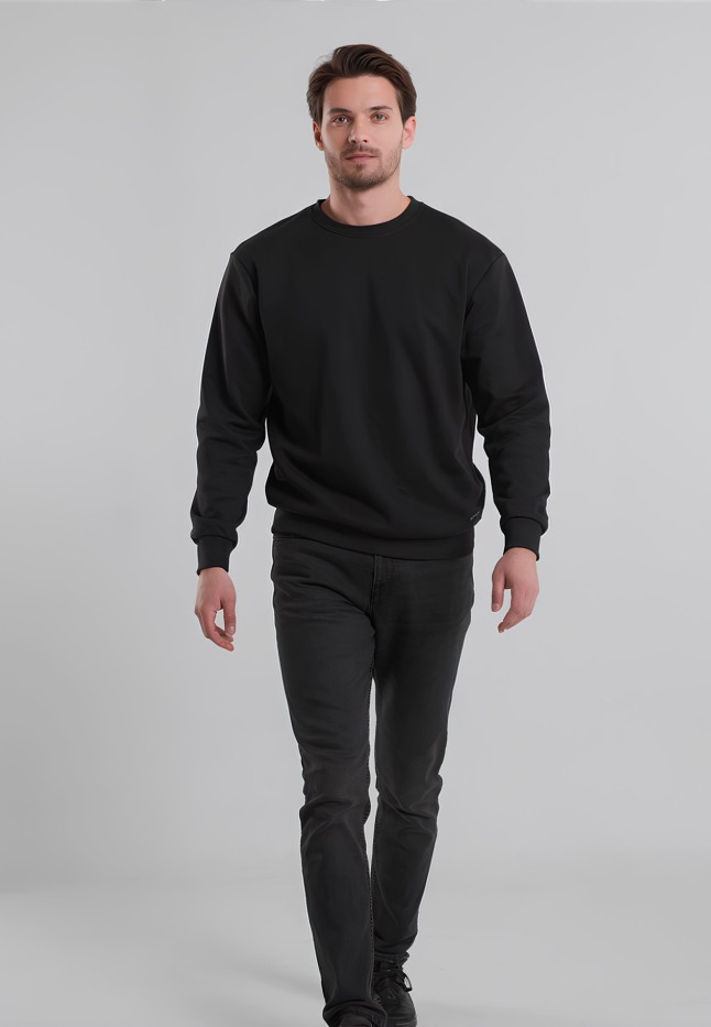 Купить Мужской свитшот, цвет черный