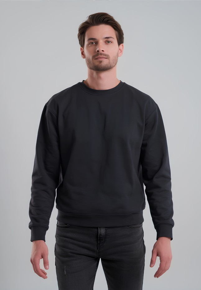Заказать Мужской свитшот, цвет черный