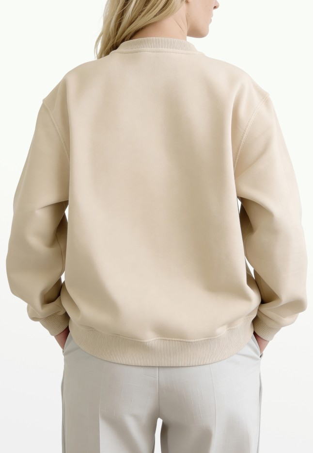 Отзывы Женский свитшот, цвет бежевый