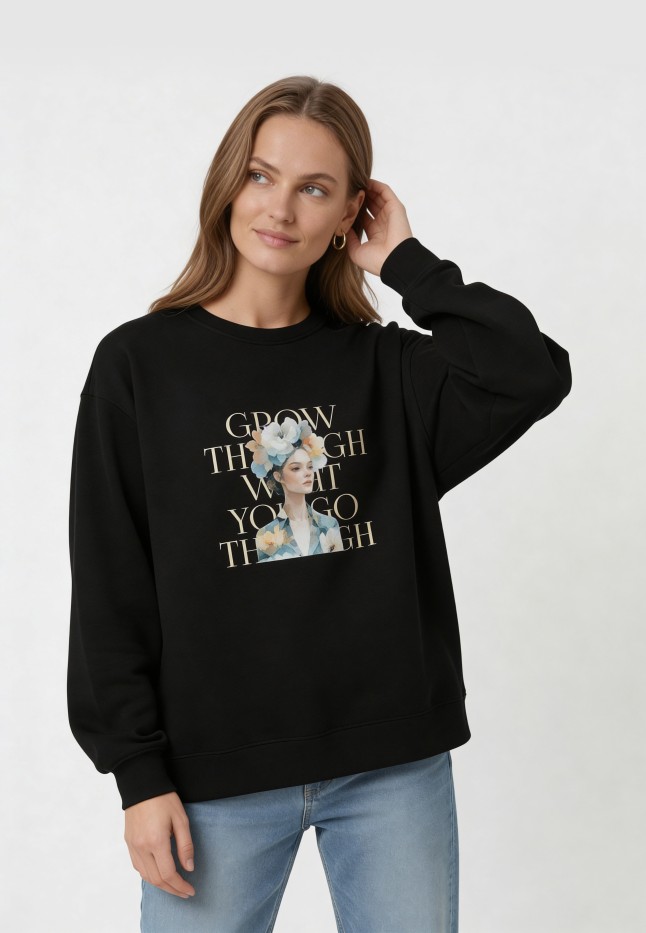 Фаберлик Женский свитшот, цвет черный