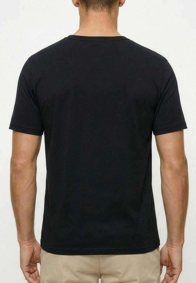 Заказать Футболка из бамбука для мужчин, цвет черный