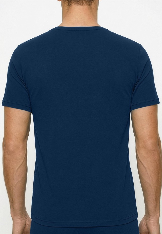 Заказать Футболка из бамбука для мужчин, цвет синий