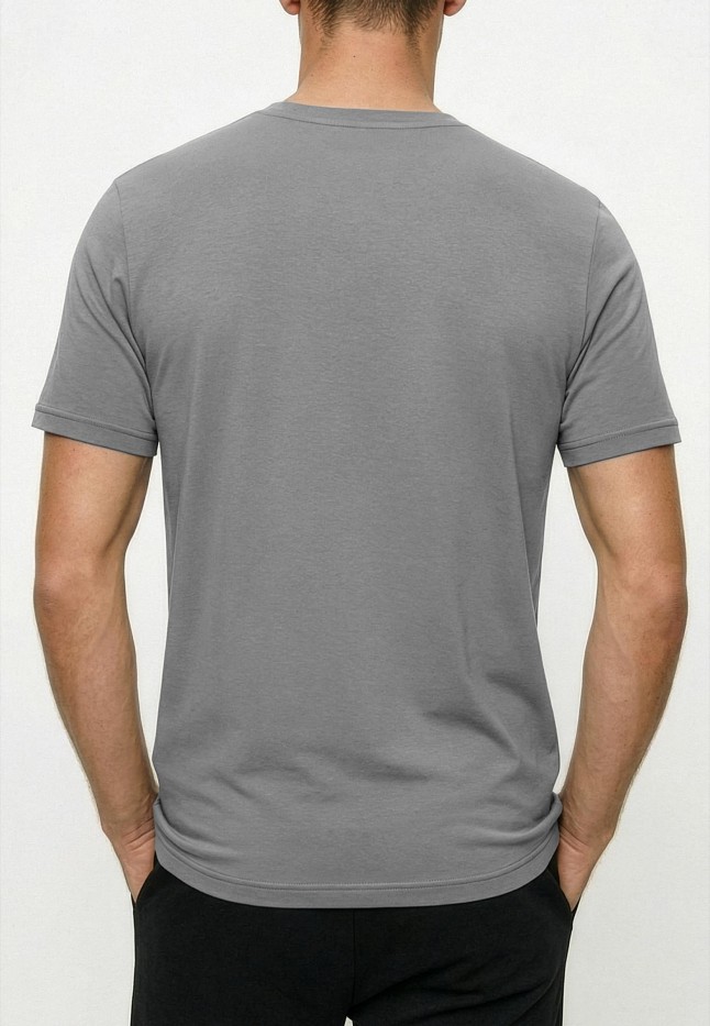 Заказать Футболка из бамбука для мужчин, цвет дымчатый