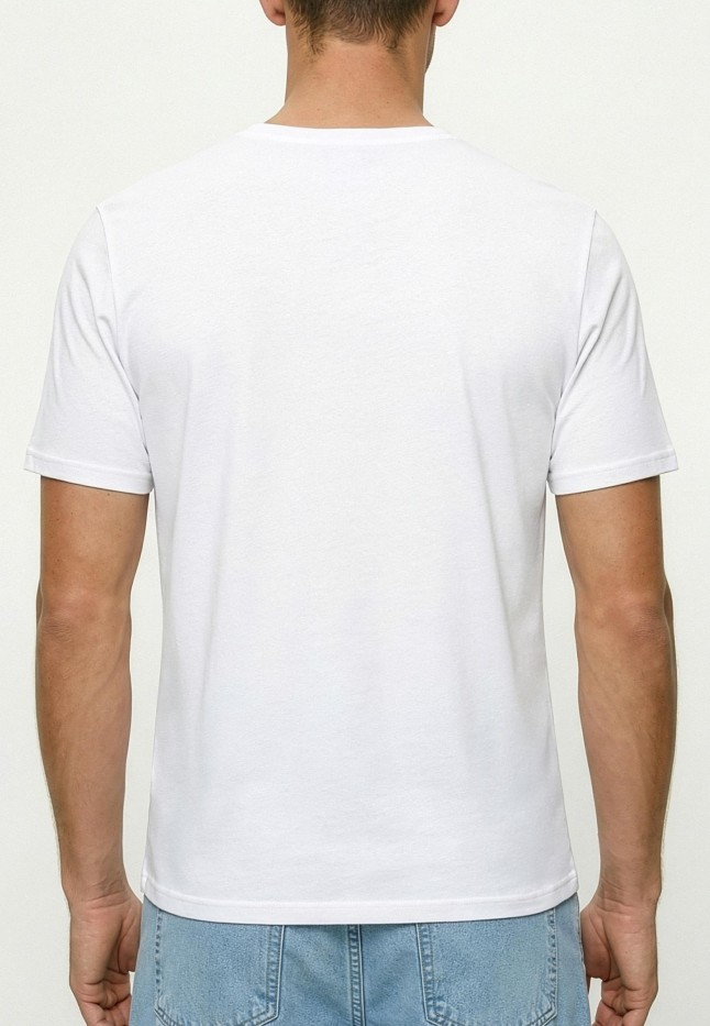 Заказать Футболка из бамбука для мужчин, цвет белый