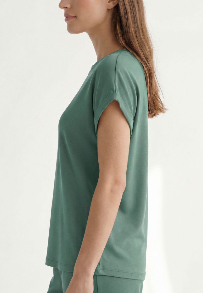 Фаберлик Футболка из вискозы, цвет шалфей