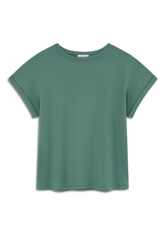 Отзывы Футболка из вискозы, цвет шалфей