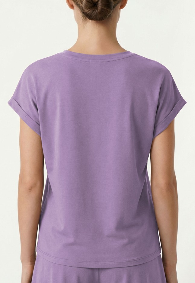 Заказать Футболка из вискозы, цвет лаванда
