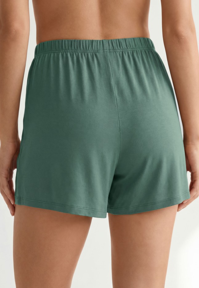 Фаберлик Шорты из вискозы, цвет шалфей