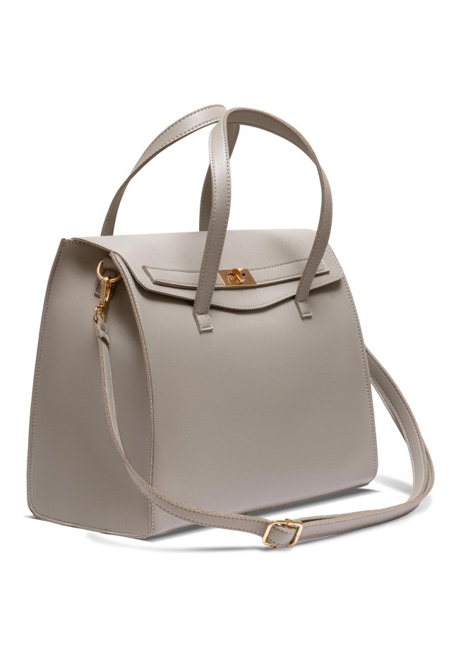 Фаберлик Классическая женская сумка, цвет светло-серый
