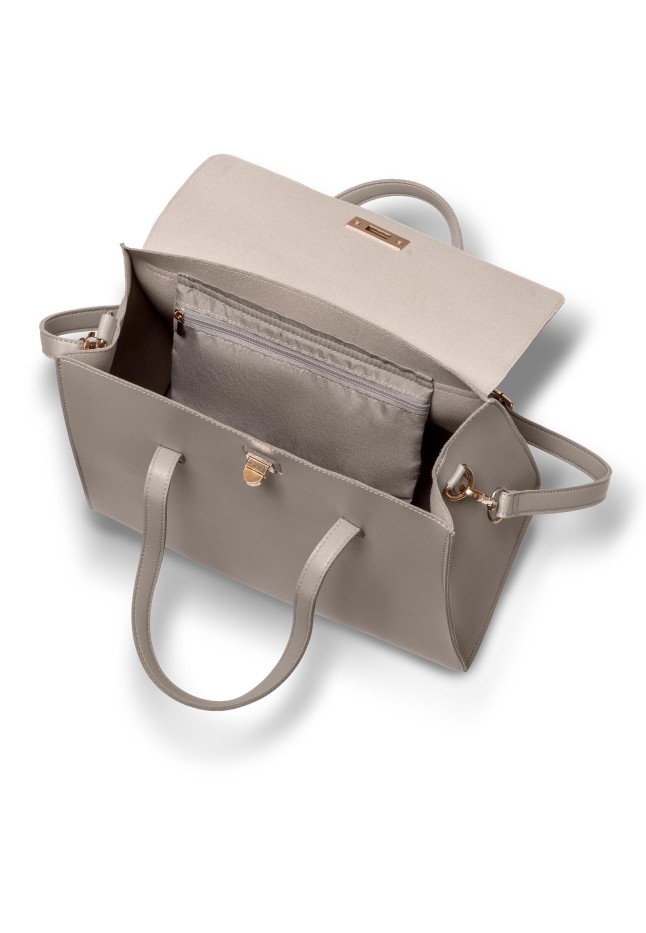 В Беларуси Классическая женская сумка, цвет светло-серый