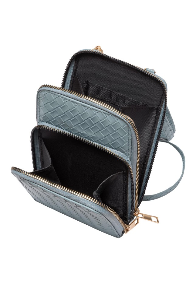 Отзывы Женская мини-сумка, цвет дымчато-голубой