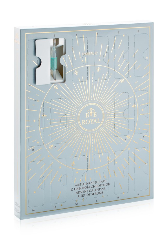 Адвент-календарь с набором сывороток для лица Bee Royal